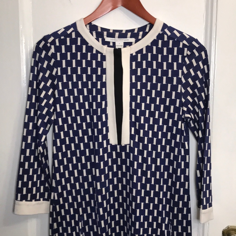 DVF Silk Tunic, Size 4
